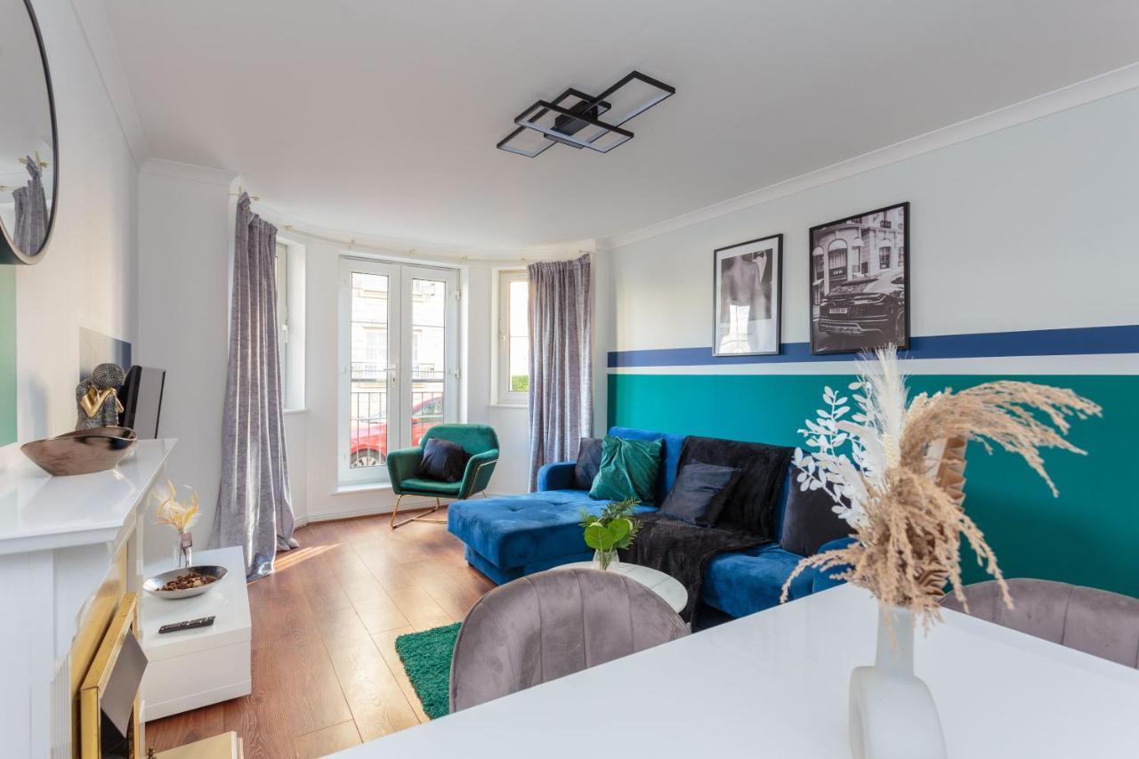 Stylish 2 Bedroom Apartment In เอดินบะระ ภายนอก รูปภาพ